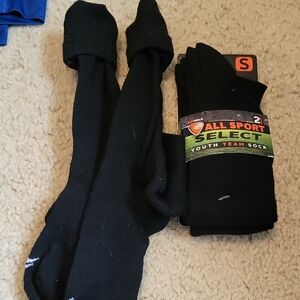 Black Youth Team Socks